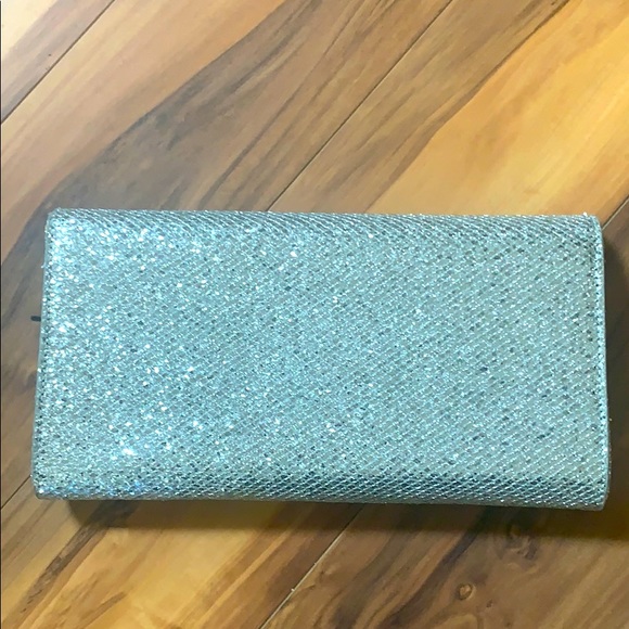 Aldo Silver Evening Clutch - Picture 2 of 12